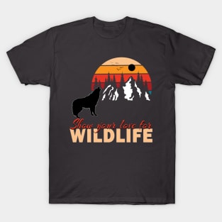 Show your love for wildlife T-Shirt